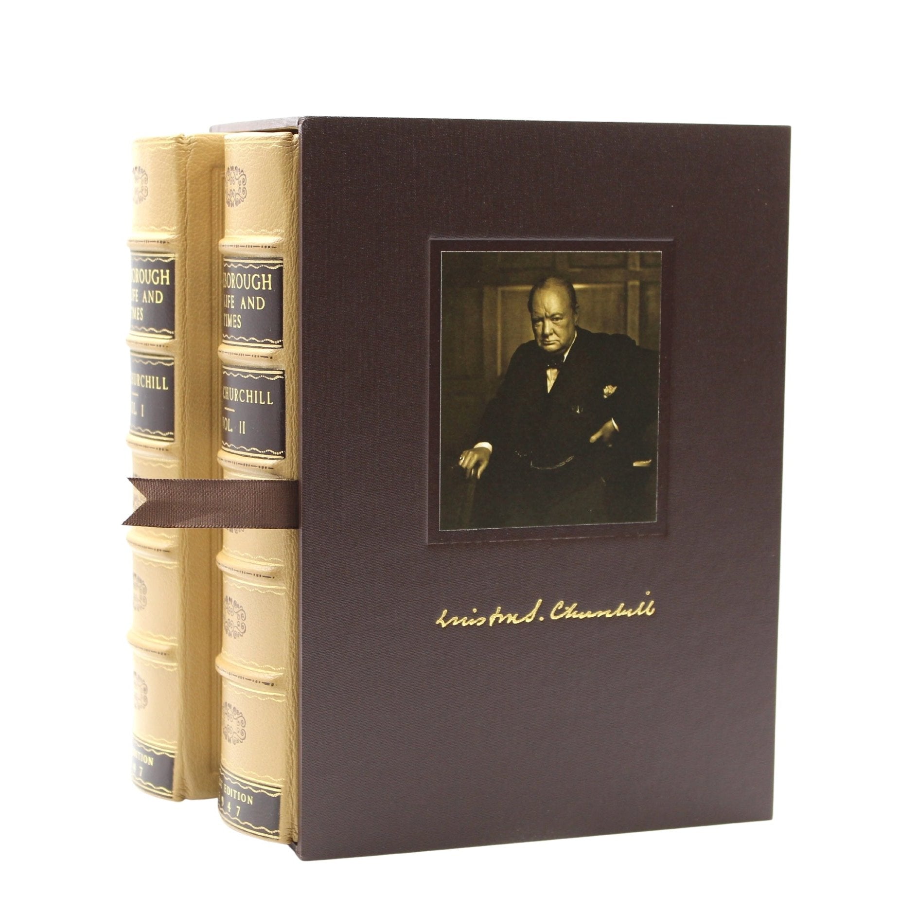 Marlborough: His Life and Times, by Winston S. Churchill, First Edition Thus, Two Volume Set, 1947 - The Great Republic