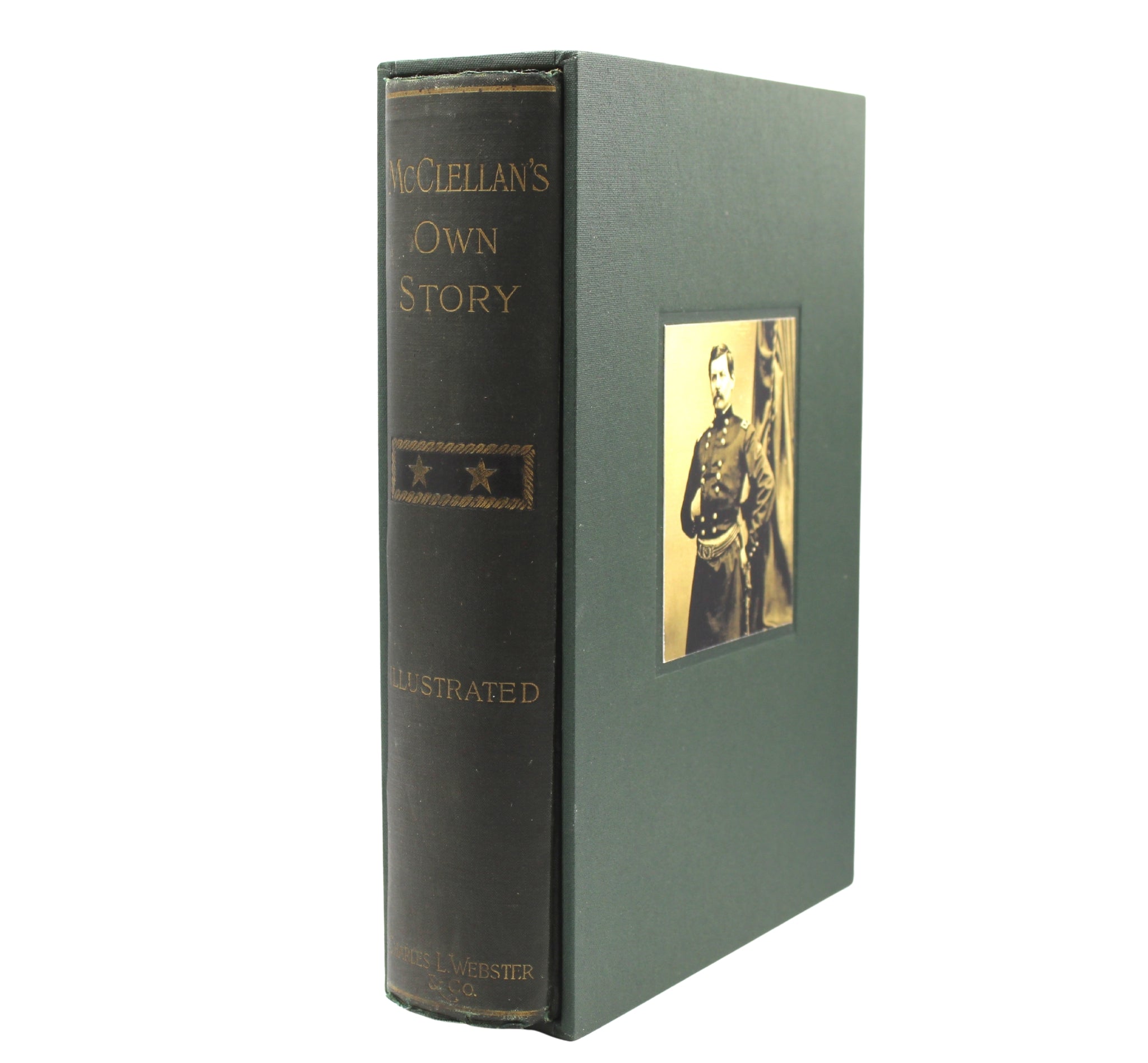 McClellan's Own Story: The War for the Union by George B. McClellan, First Edition in Original Boards, 1887 - The Great Republic