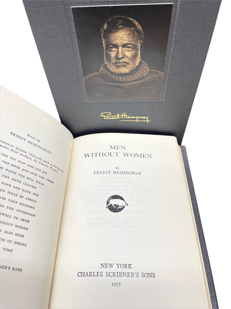 Men Without Women, Signed and Inscribed by Ernest Hemingway, Uniform Edition, 1955 - The Great Republic