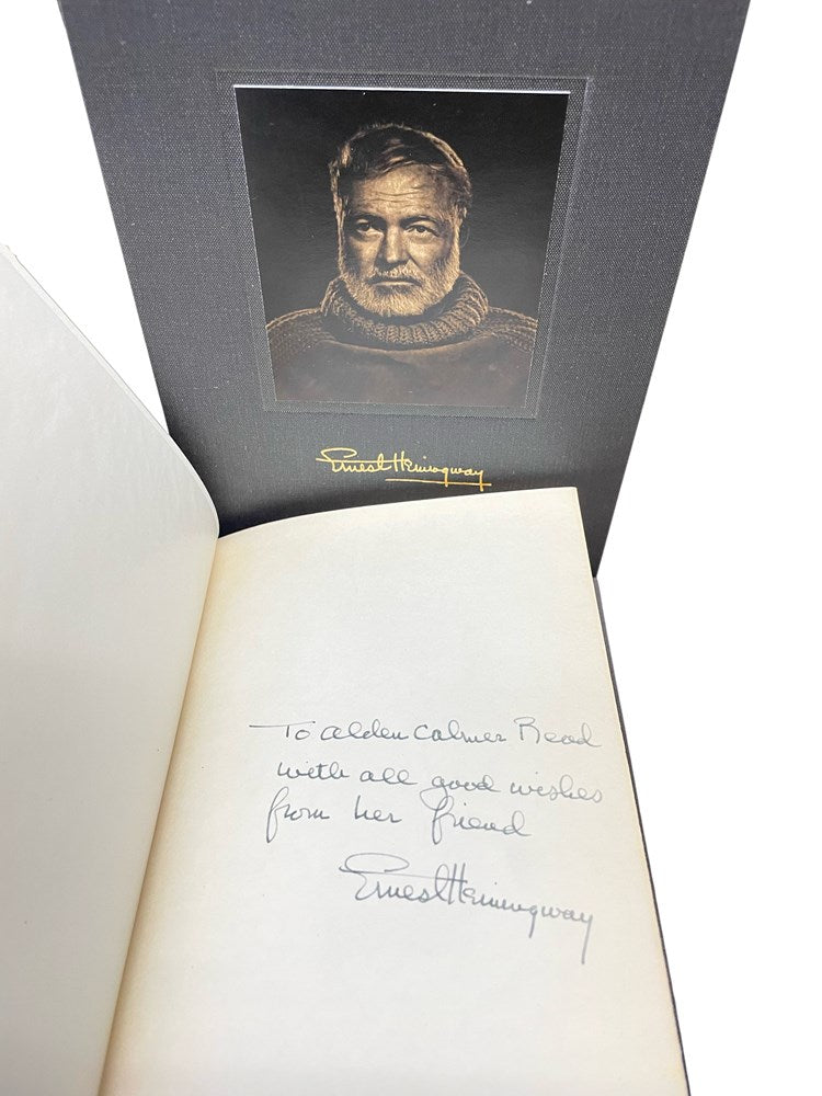 Men Without Women, Signed and Inscribed by Ernest Hemingway, Uniform Edition, 1955 - The Great Republic