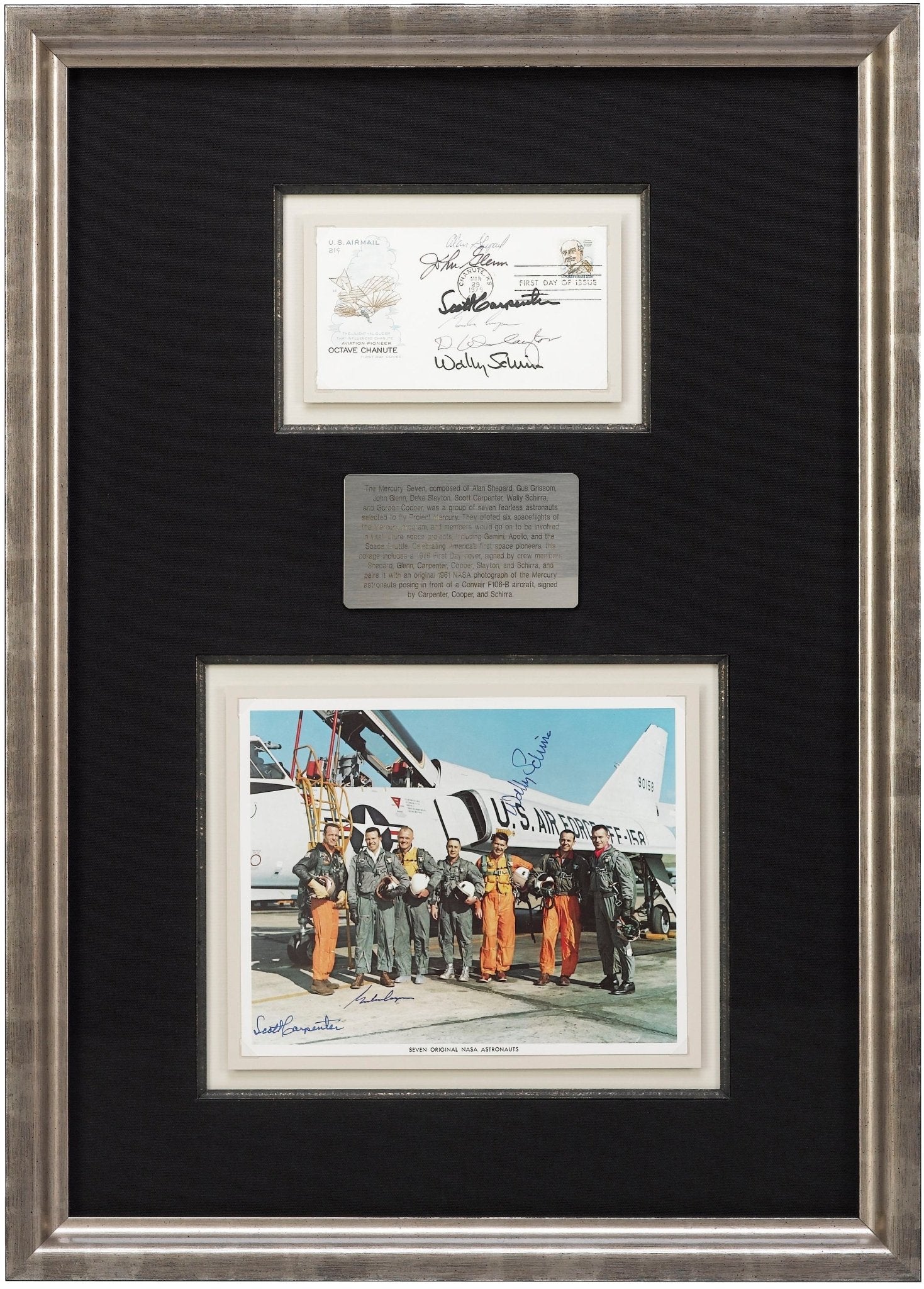 Mercury Seven Signature Collage - The Great Republic