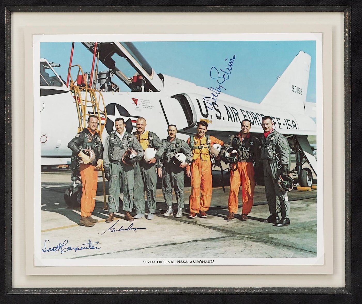 Mercury Seven Signature Collage - The Great Republic