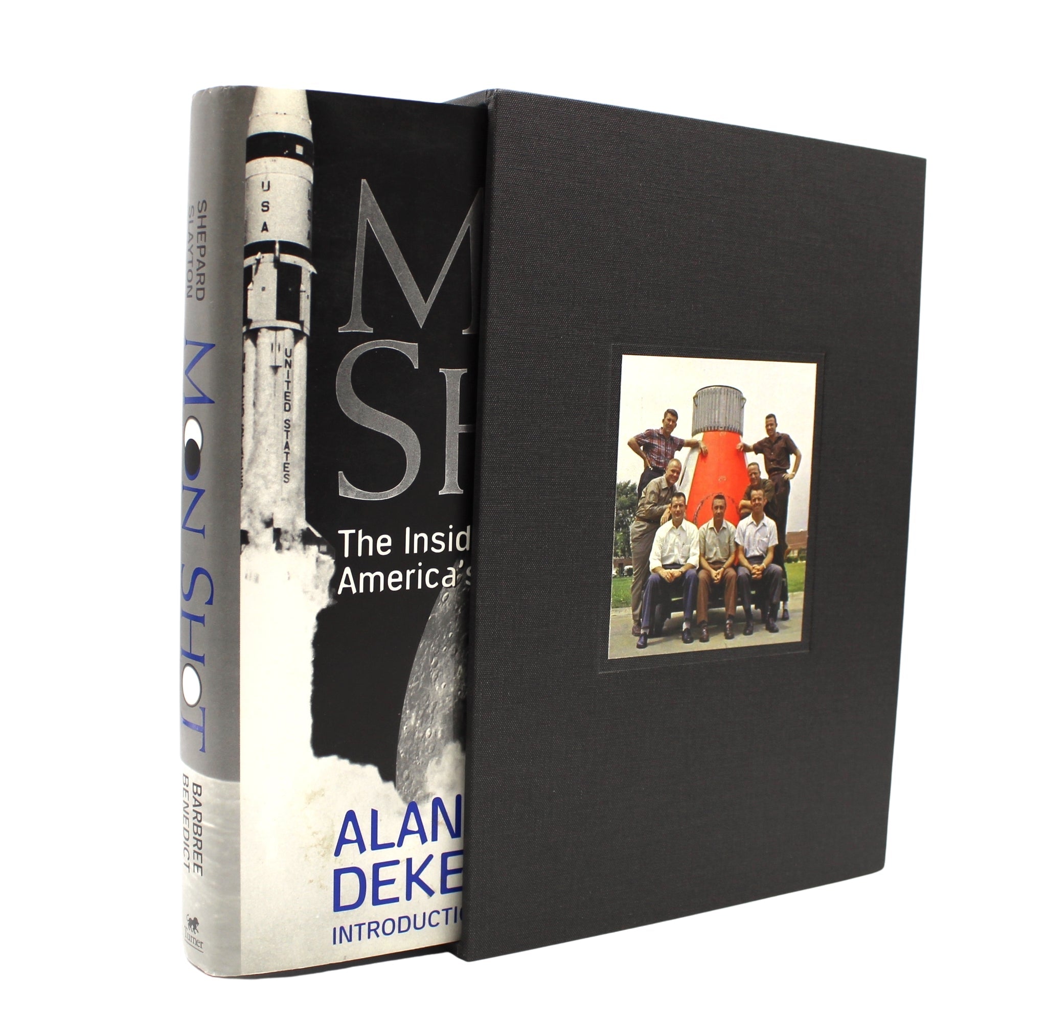 Moon Shot: The Inside Story of America's Race to the Moon, By Alan Shepard and Deke Slayton, Signed by Shepard, First Edition, 1994 - The Great Republic