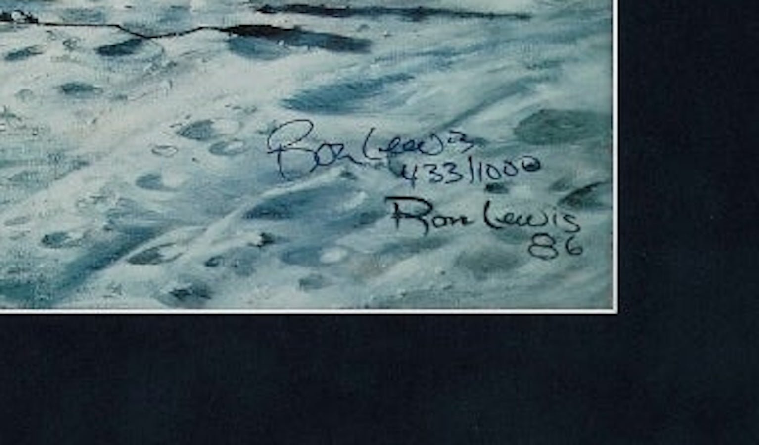 "Moonwalkers" Limited Edition Lithograph by Ron Lewis, Numbered 433/1000, Signed by Eleven Moonwalkers - The Great Republic