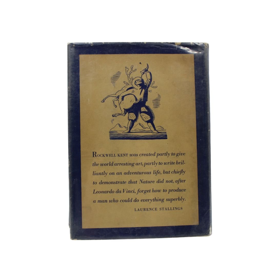 N by E by Rockwell Kent, First Trade Edition in Dust Jacket, 1930 - The Great Republic