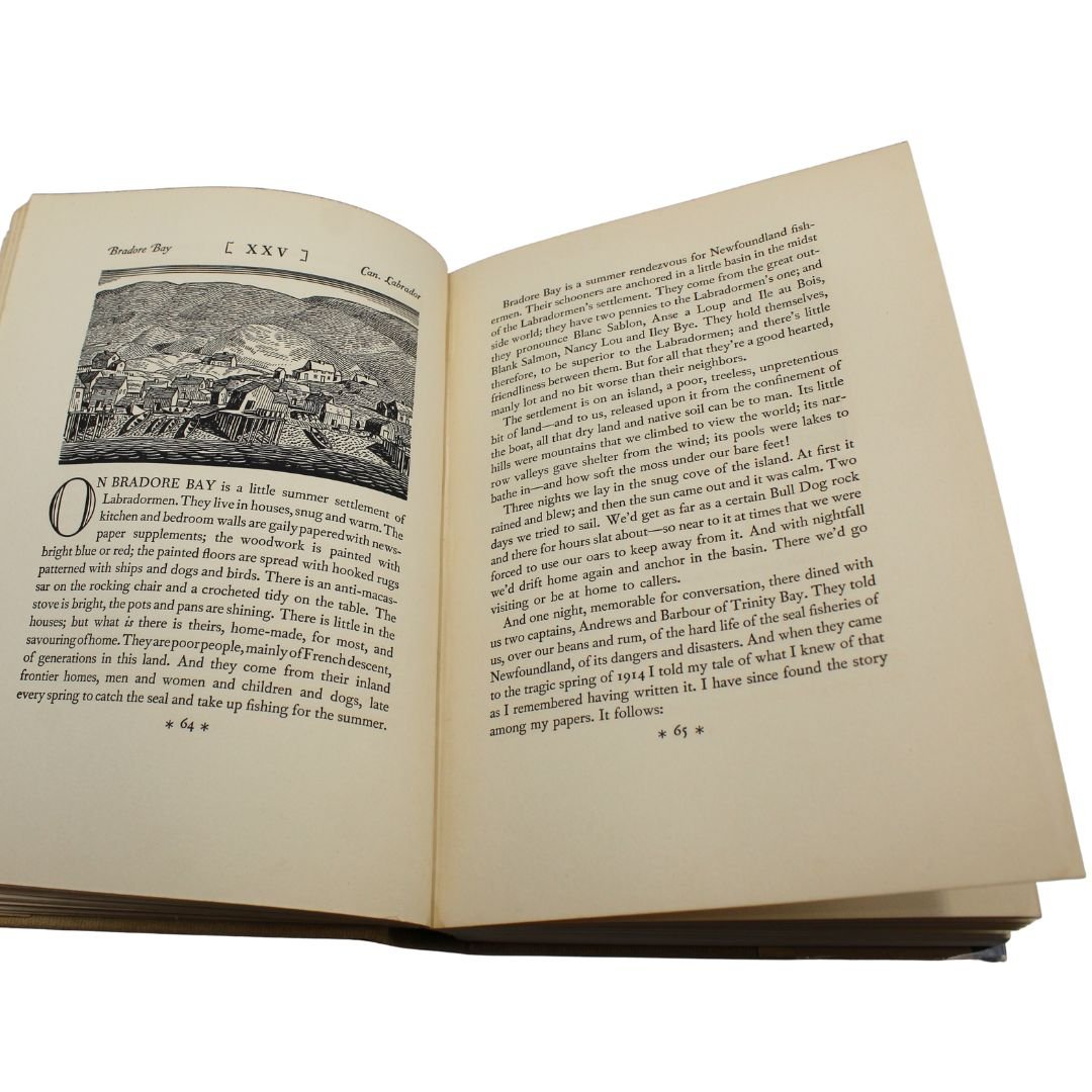 N by E by Rockwell Kent, First Trade Edition in Dust Jacket, 1930 - The Great Republic