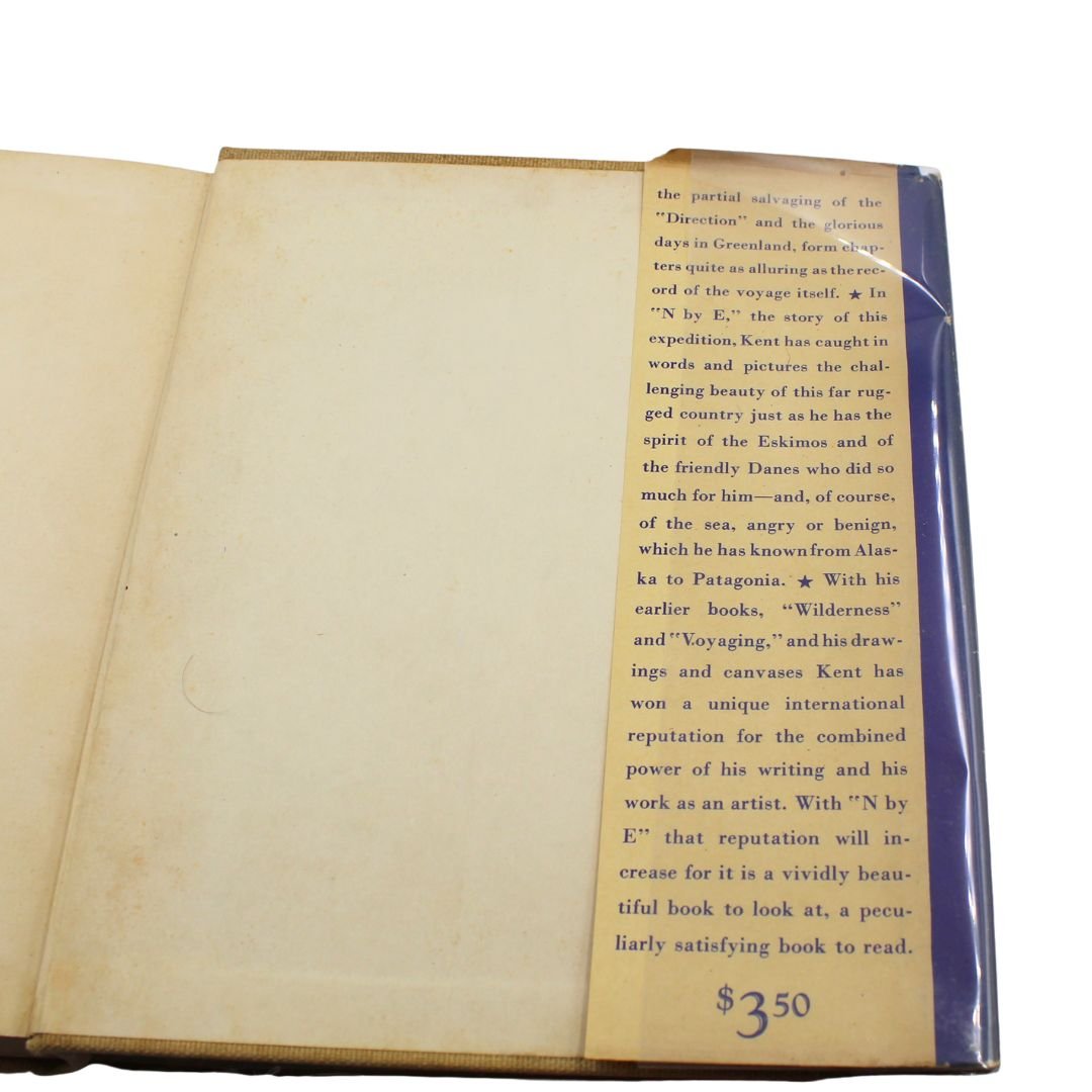 N by E by Rockwell Kent, First Trade Edition in Dust Jacket, 1930 - The Great Republic