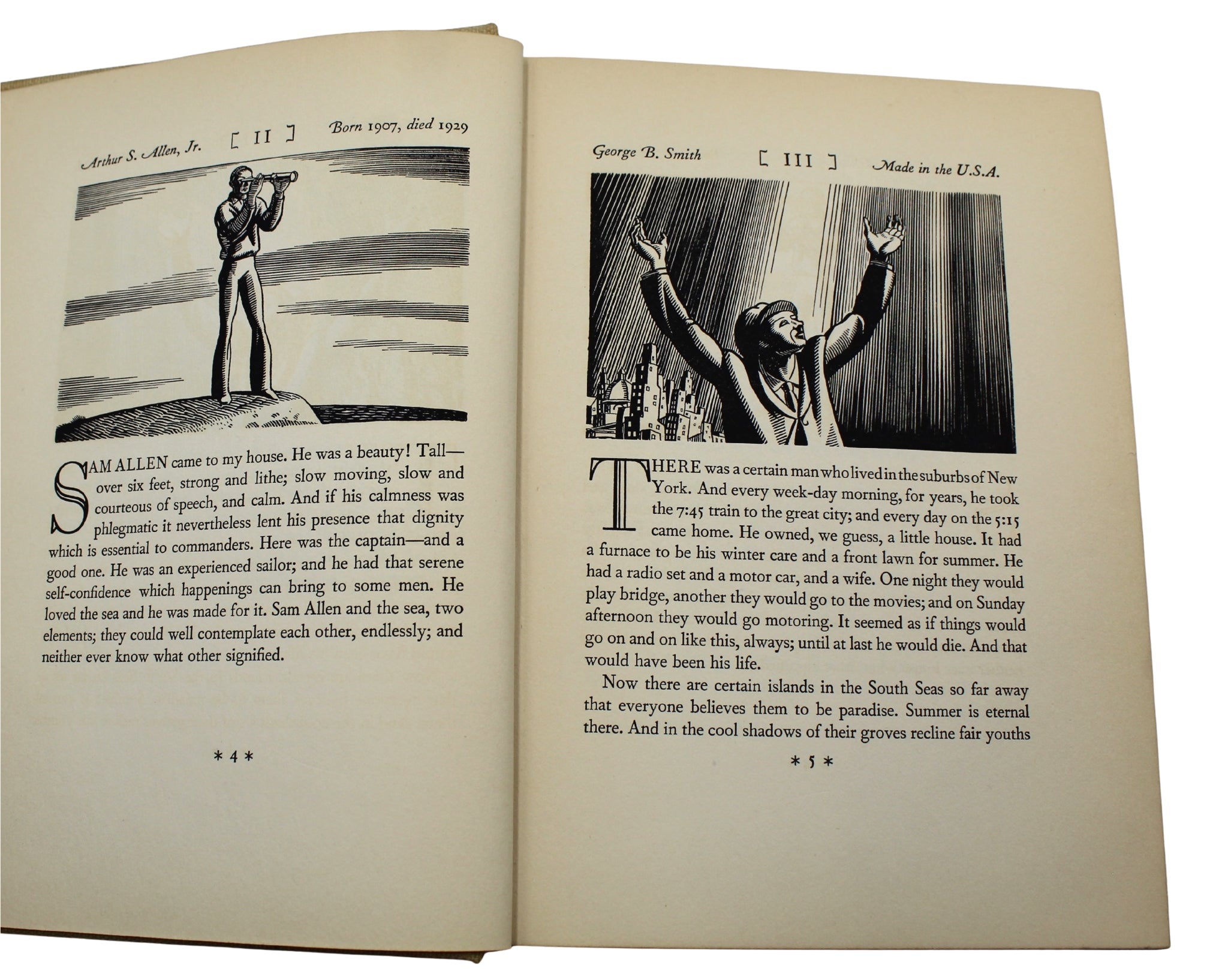 N by E by Rockwell Kent, Illustrated by Rockwell Kent, First Trade Edition, 1930 - The Great Republic