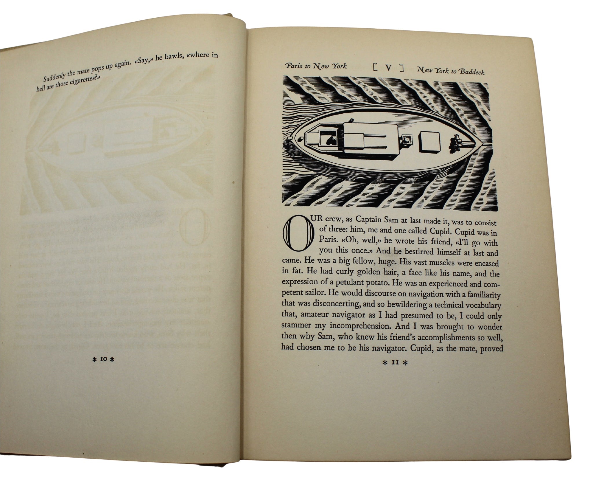 N by E by Rockwell Kent, Illustrated by Rockwell Kent, First Trade Edition, 1930 - The Great Republic