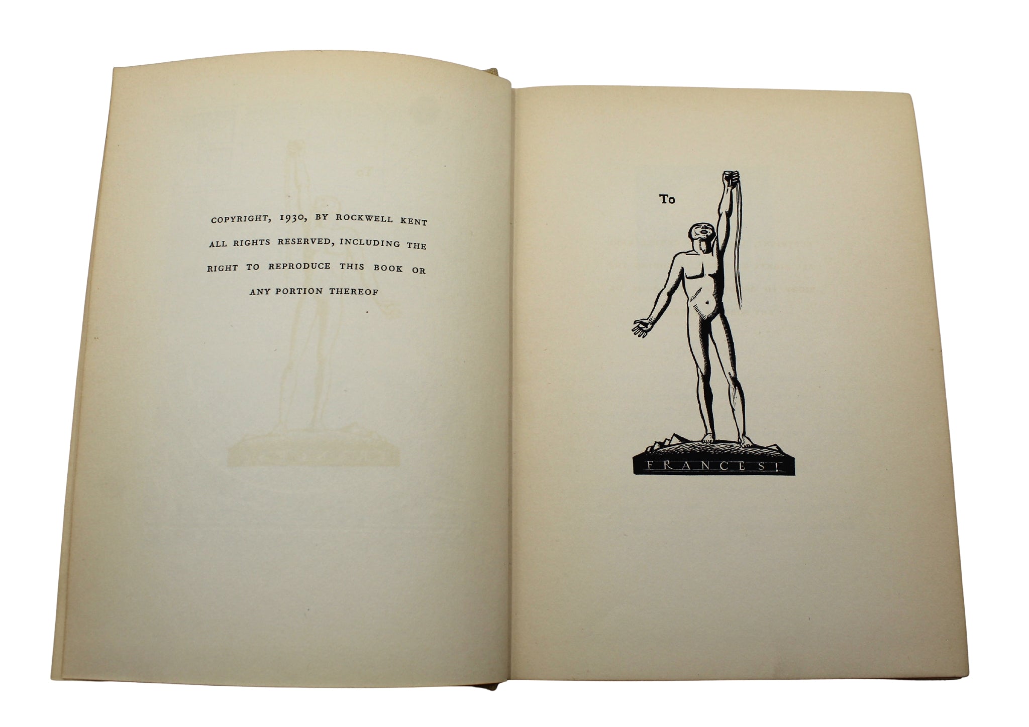 N by E by Rockwell Kent, Illustrated by Rockwell Kent, First Trade Edition, 1930 - The Great Republic