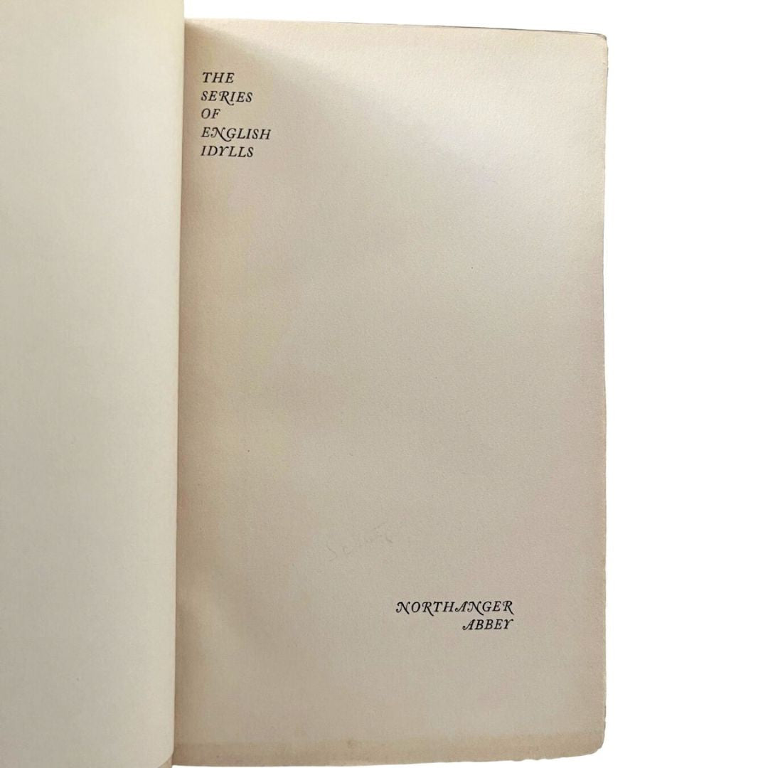 Northanger Abbey by Jane Austen, Illustrated by C.E. Brock, 1907 - The Great Republic