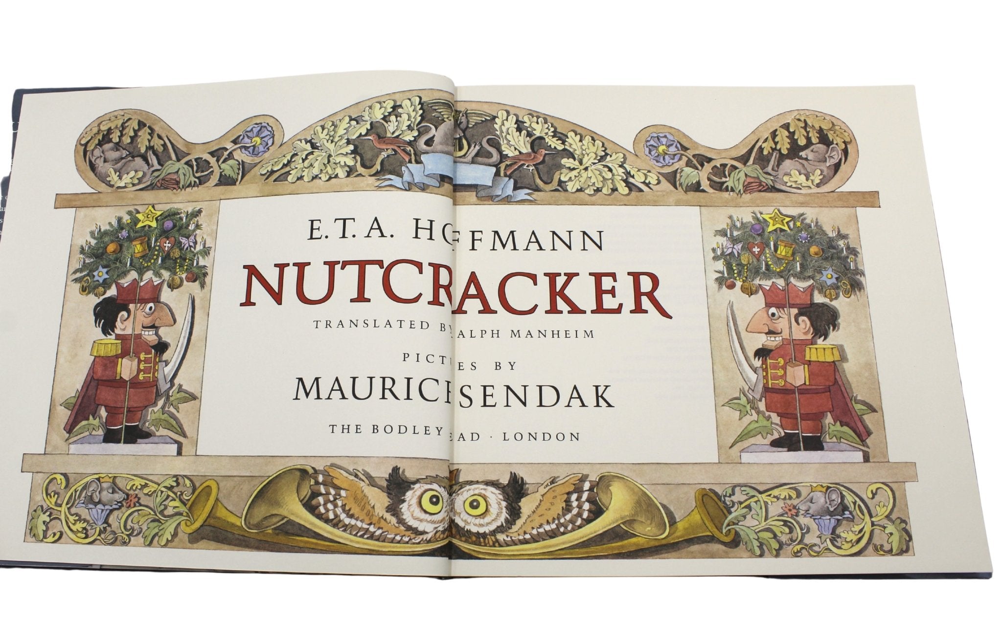 Nutcracker by E. T. A. Hoffmann, Illustrated and Signed by Maurice Sendak, First UK Edition, in Original Dust jacket and boards, 1984 - The Great Republic