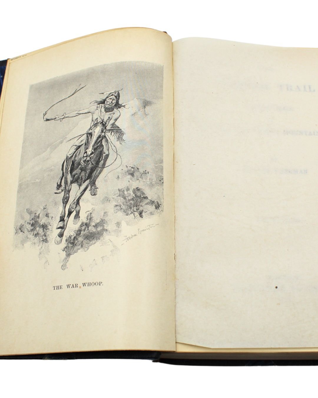 Oregon Trail: Sketches of Prairie and Rocky - Mountain Life by Francis Parkman, Illustrated by Frederic Remington, 1894 - The Great Republic