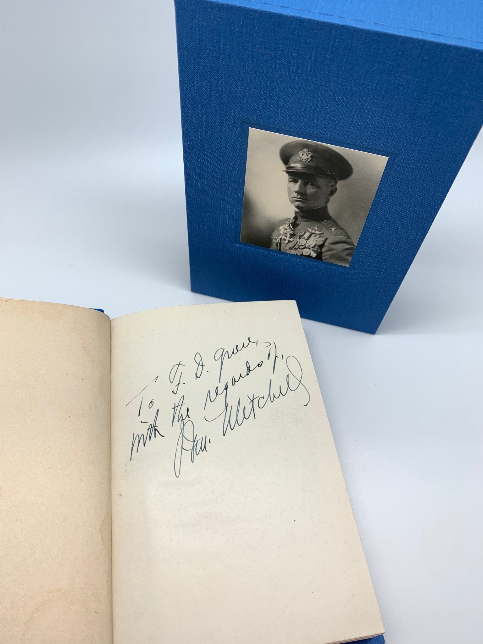 Our Air Force, Signed and Inscribed by Billy Mitchell, Later Printing, 1921 - The Great Republic
