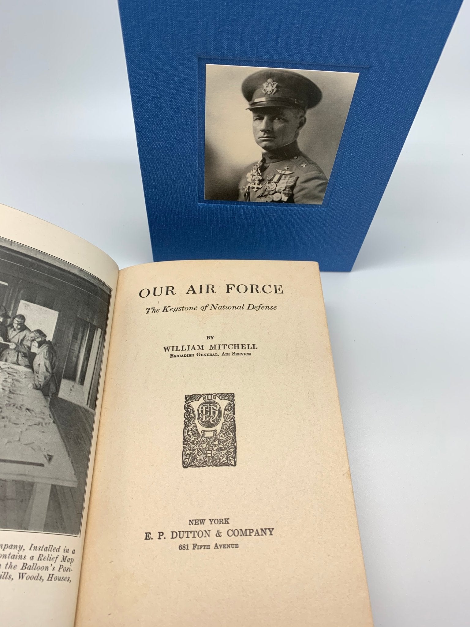 Our Air Force, Signed and Inscribed by Billy Mitchell, Later Printing, 1921 - The Great Republic