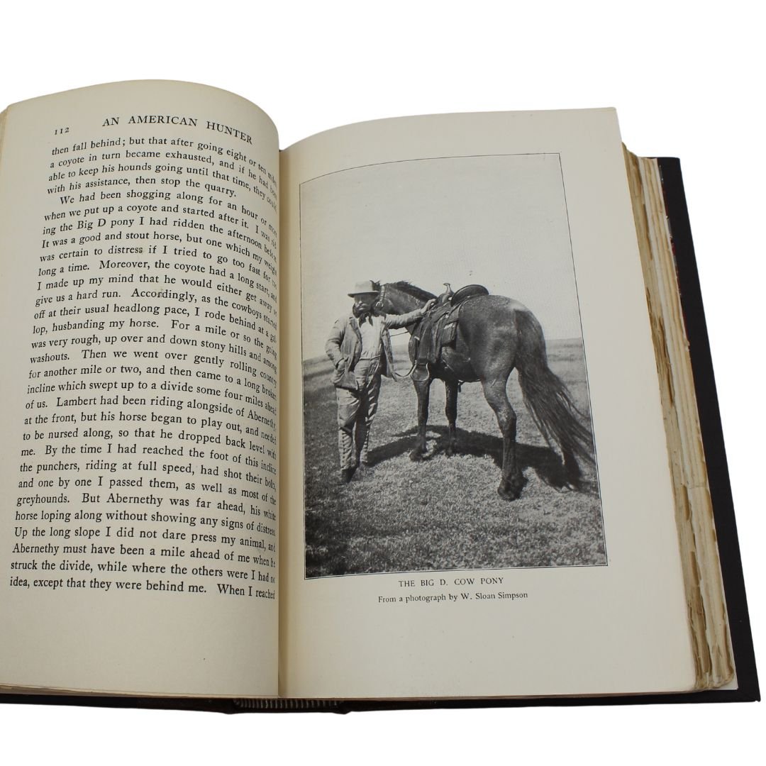 Outdoor Pastimes of an American Hunter by Theodore Roosevelt, First Edition, 1905 - The Great Republic