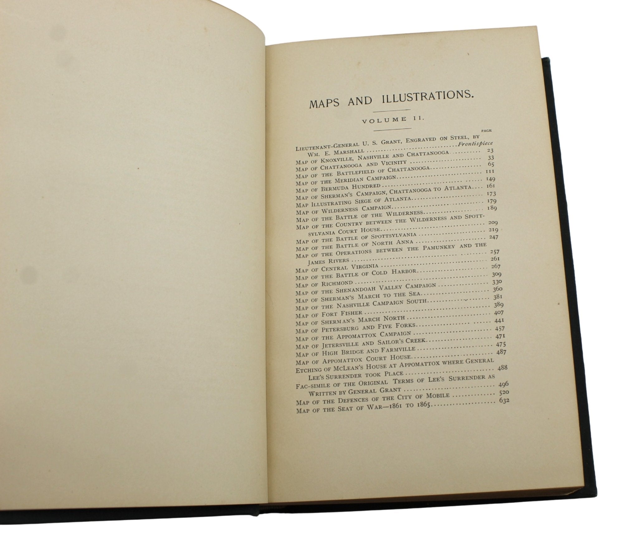 Personal Memoirs of U.S. Grant, First Edition, Two - Volume Set, Circa 1885 - 1886 - The Great Republic