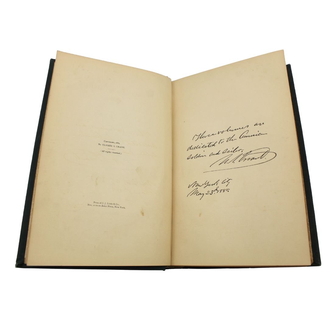 Personal Memoirs of U.S. Grant, First Edition, Two - Volume Set, Circa 1885 - 1886 - The Great Republic