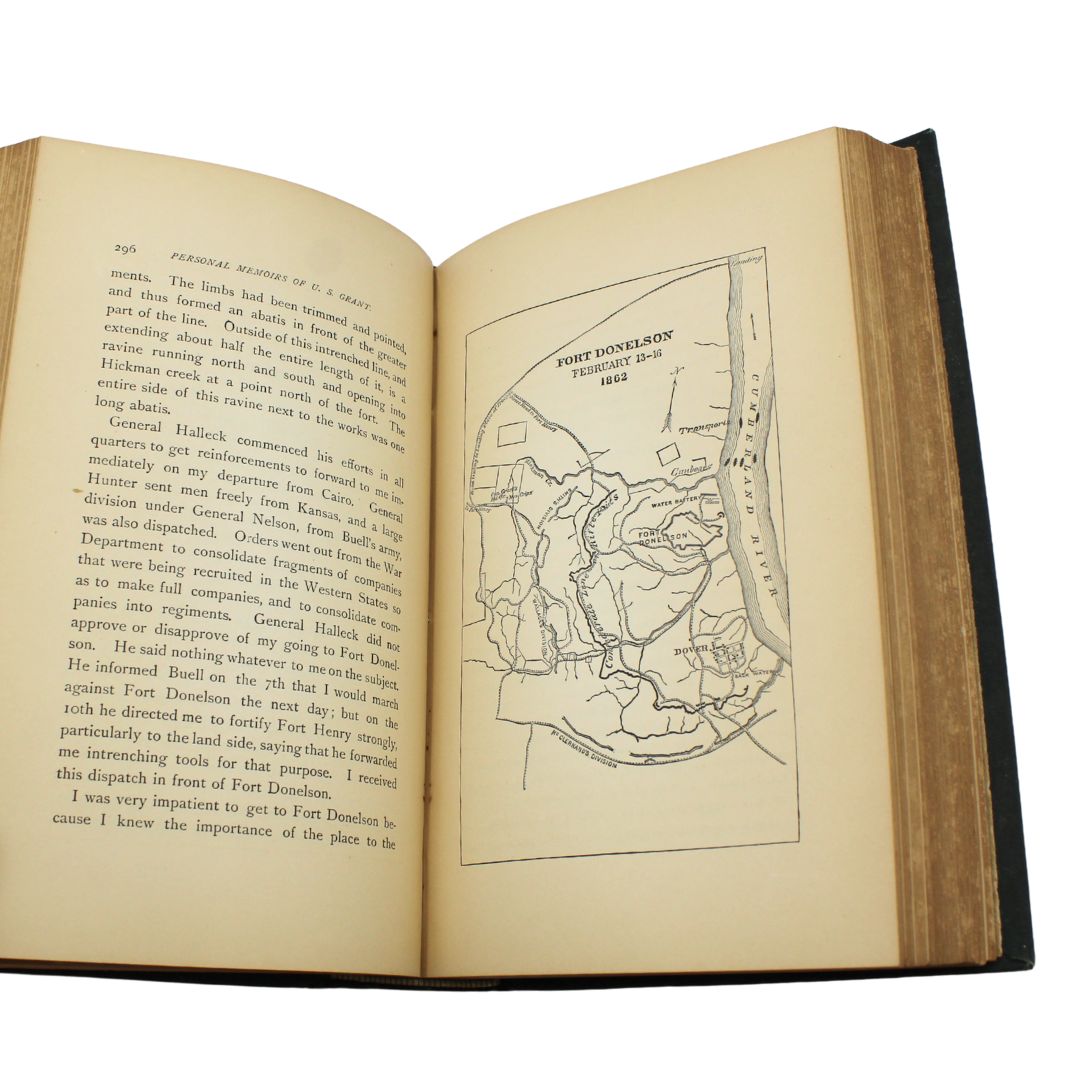 Personal Memoirs of U.S. Grant, First Edition, Two - Volume Set, Circa 1885 - 1886 - The Great Republic