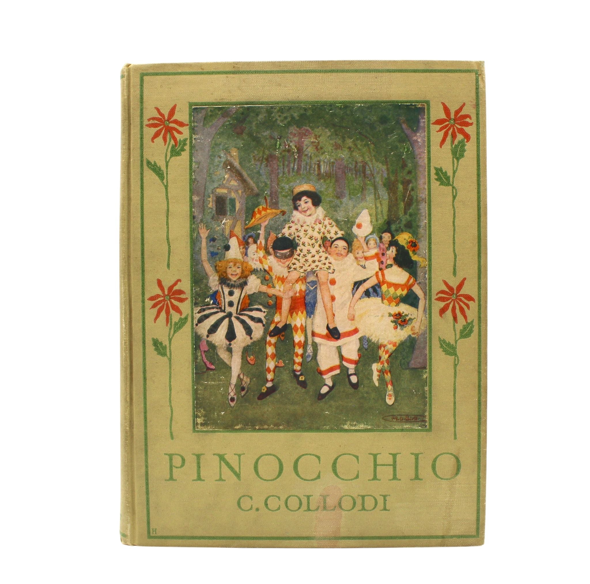 Pinocchio: The Story of a Puppet by C. Collodi, Illustrated by Maria L. Kirk, 1920 - The Great Republic