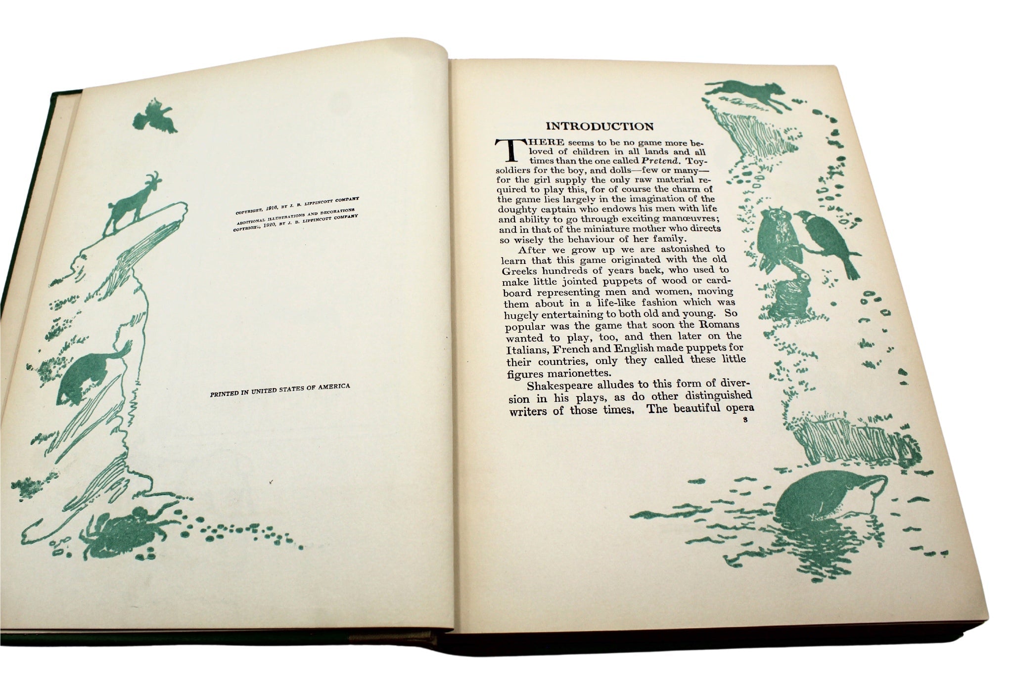 Pinocchio: The Story of a Puppet by C. Collodi, Illustrated by Maria L. Kirk, Deluxe Edition, 1920 - The Great Republic