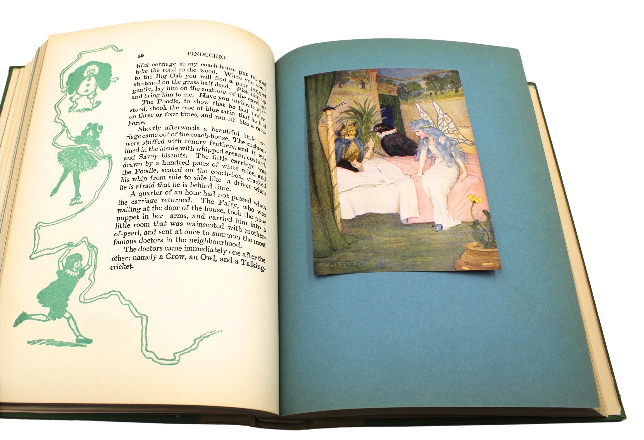 Pinocchio: The Story of a Puppet by C. Collodi, Illustrated by Maria L. Kirk, Deluxe Edition, 1920 - The Great Republic