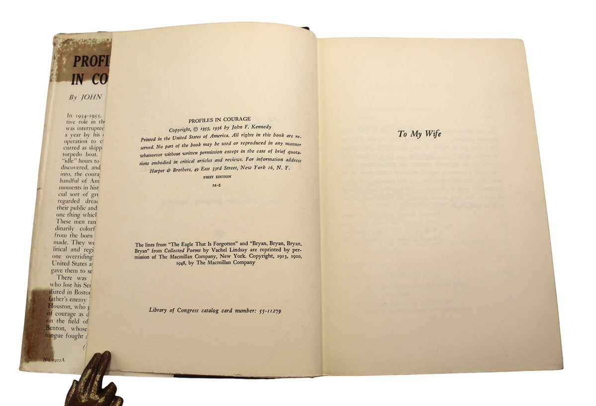 Profiles in Courage by John F. Kennedy, First Edition, First Printing, 1956 - The Great Republic