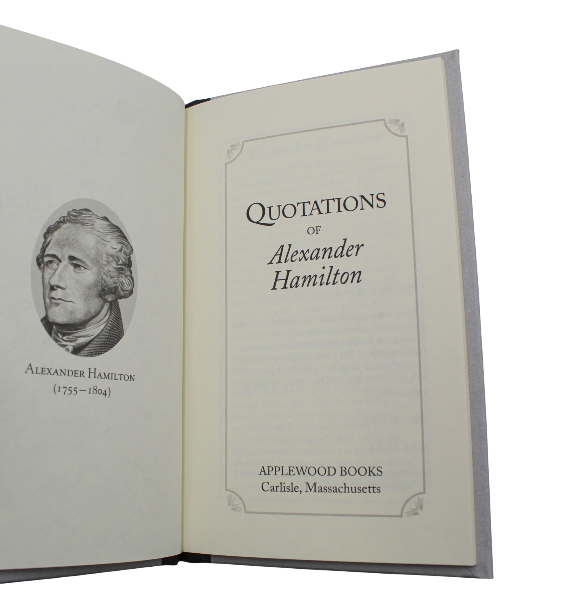 Quotations of Alexander Hamilton - The Great Republic