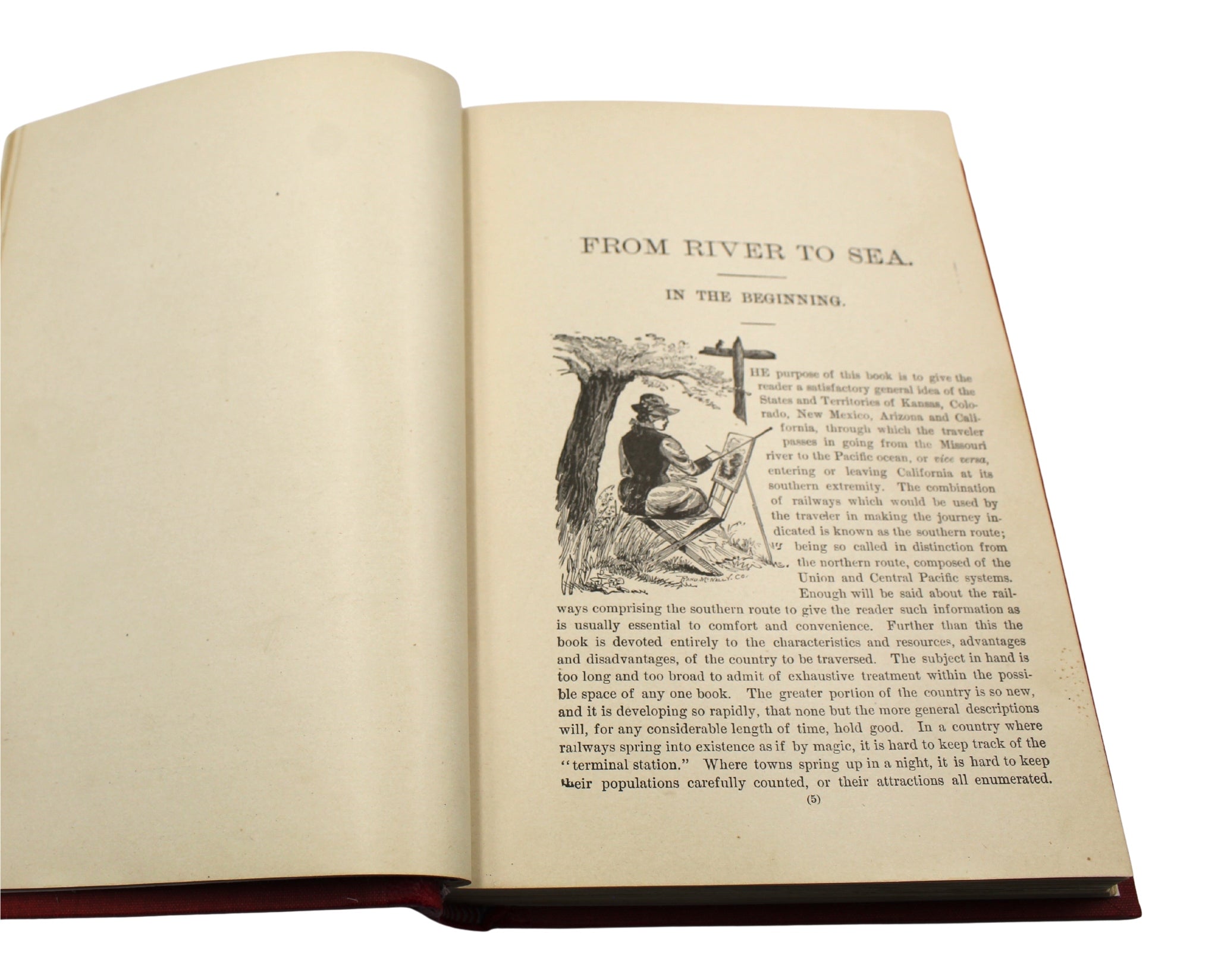 Rand, McNally & Co.'s Overland Guide From the Missouri River to the Pacific Ocean, Revised Edition, 1883 - The Great Republic