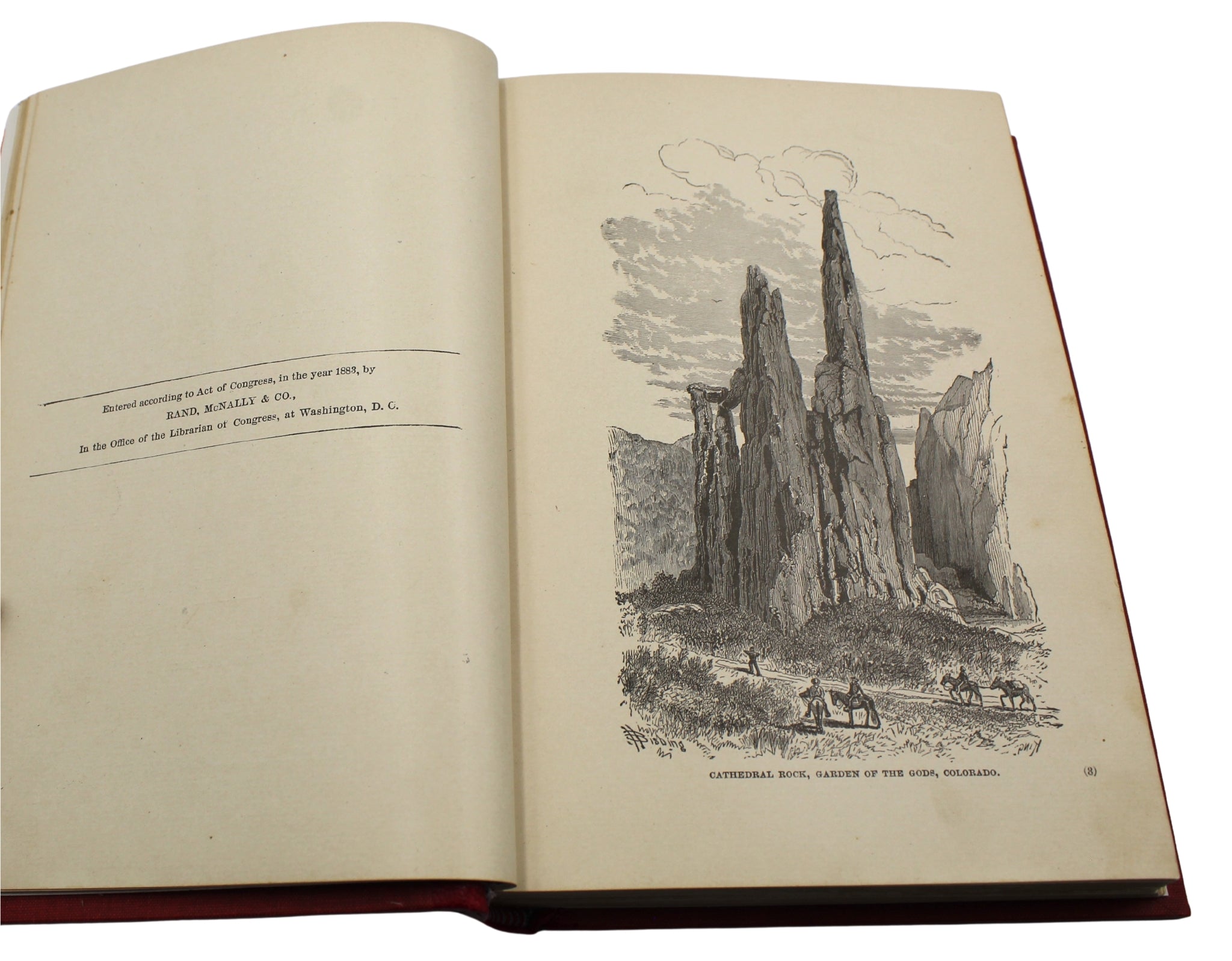Rand, McNally & Co.'s Overland Guide From the Missouri River to the Pacific Ocean, Revised Edition, 1883 - The Great Republic