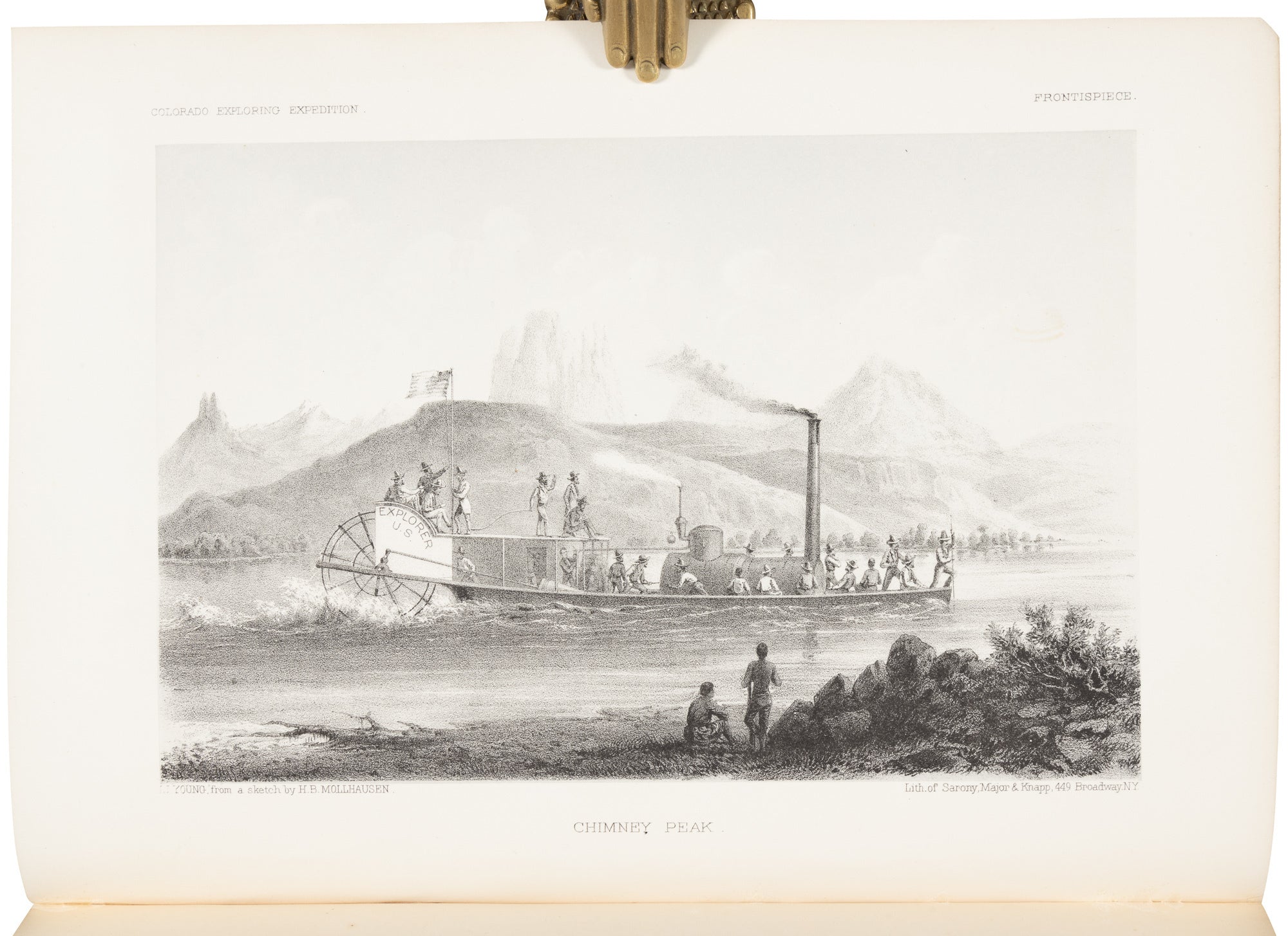 Report upon the Colorado River of the West by Joseph C. Ives, First Edition, Senate Issue, 1861 - The Great Republic