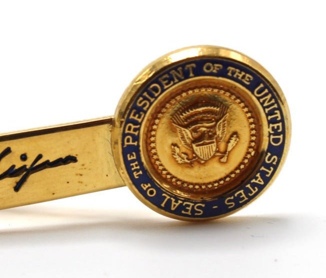 Richard Nixon Presidential Seal Tie Bar - The Great Republic