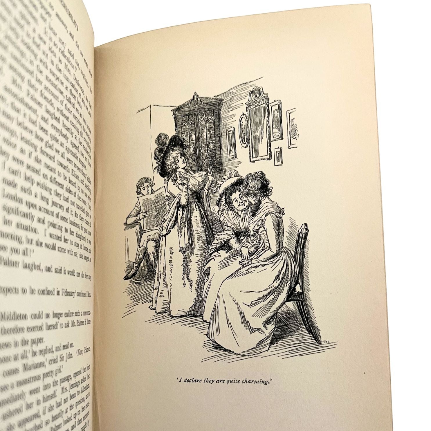 Sense and Sensibility by Jane Austen, Illustrated by Hugh Thomson, 1900 - The Great Republic