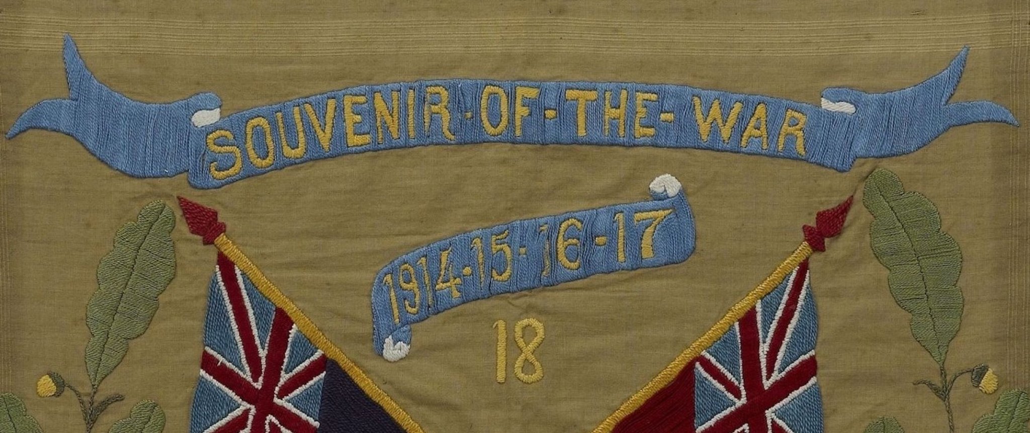 Souvenir of the War 1914 - 15 - 16 - 17 - 18 Banner - The Great Republic