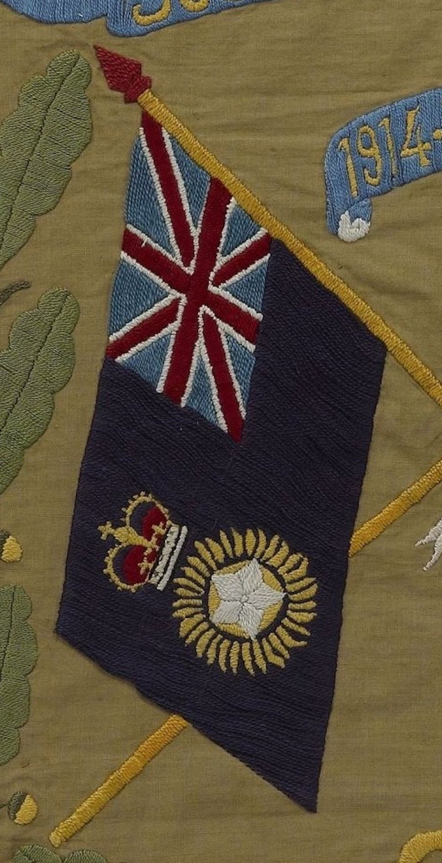 Souvenir of the War 1914 - 15 - 16 - 17 - 18 Banner - The Great Republic