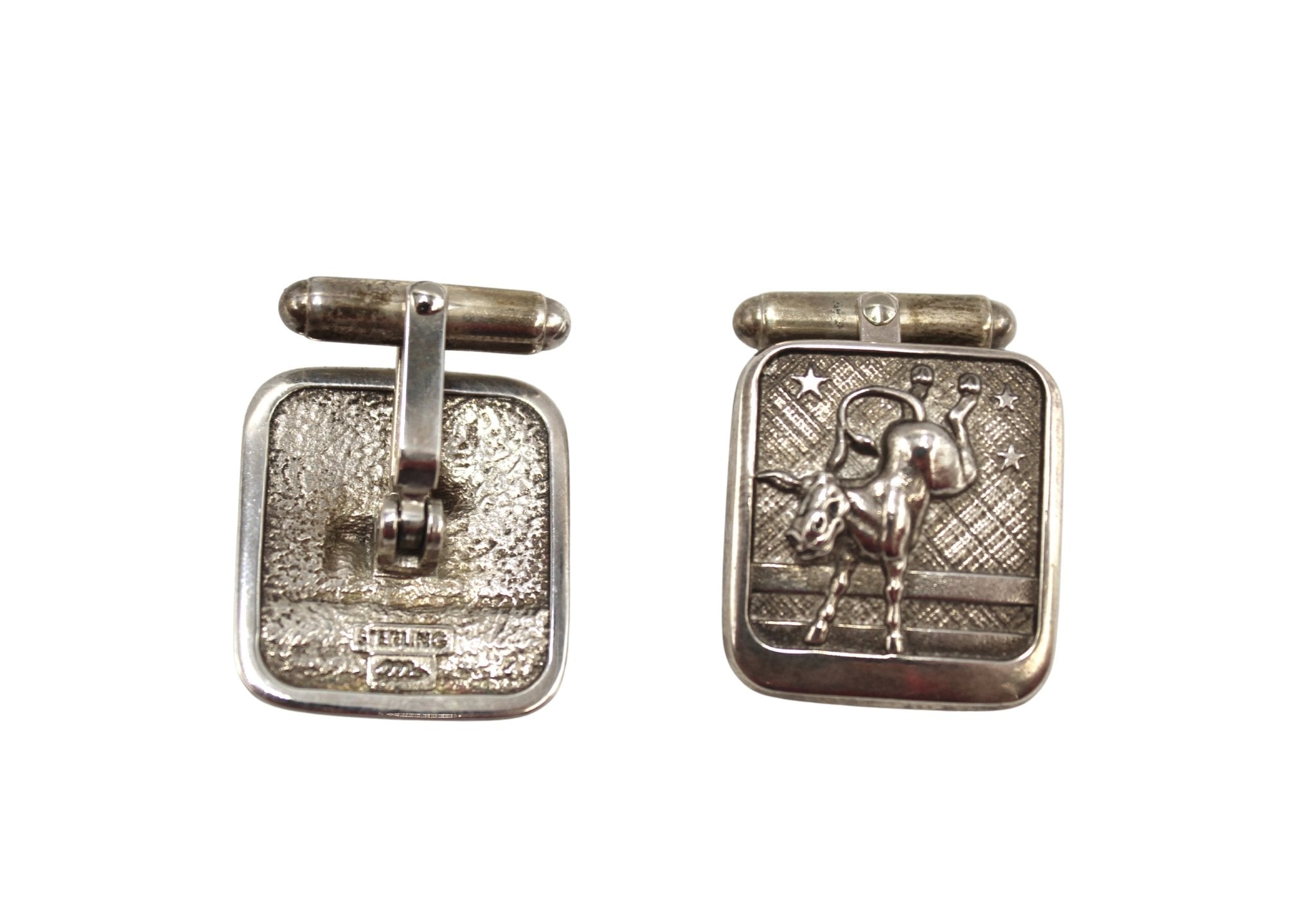 Sterling Silver Donkey Cufflinks - The Great Republic