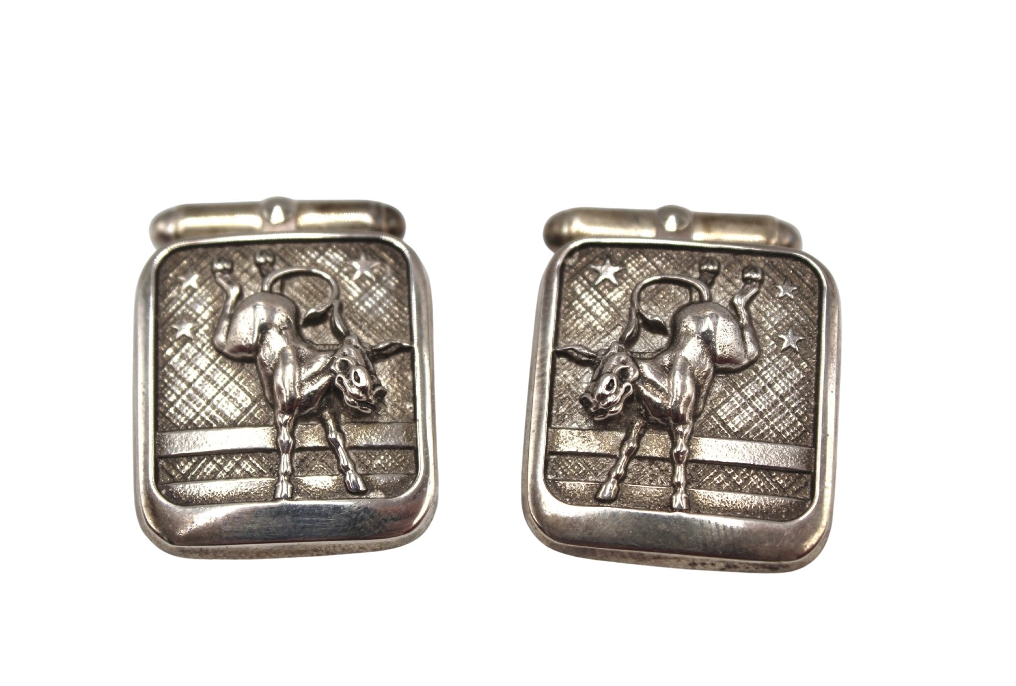 Sterling Silver Donkey Cufflinks - The Great Republic