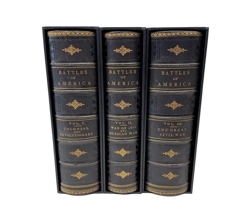 The Battles of America by Sea and Land by Robert Tomes, Three Volumes, 1878 - The Great Republic