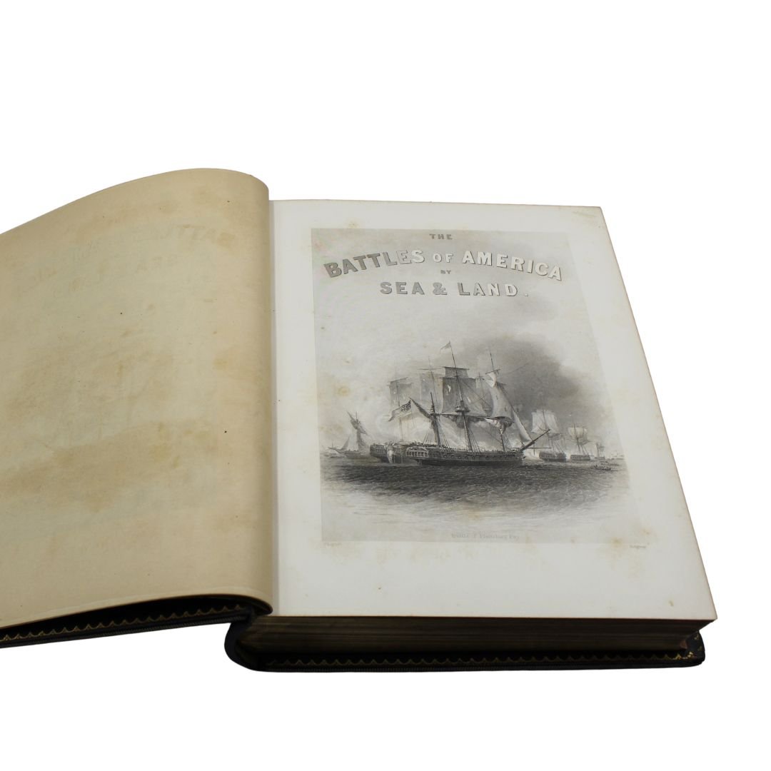 The Battles of America by Sea and Land by Robert Tomes, Three Volumes, 1878 - The Great Republic
