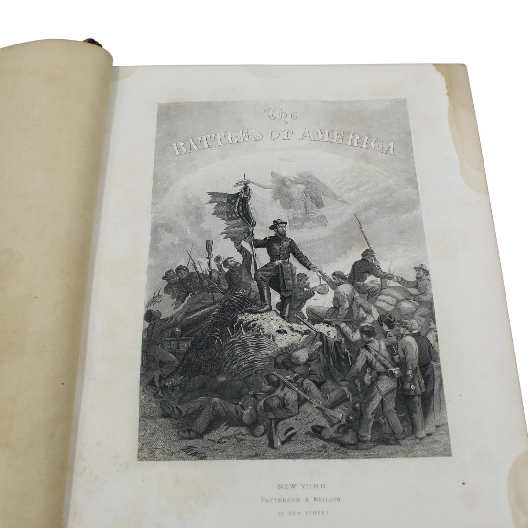 The Battles of America by Sea and Land by Robert Tomes, Three Volumes, 1878 - The Great Republic