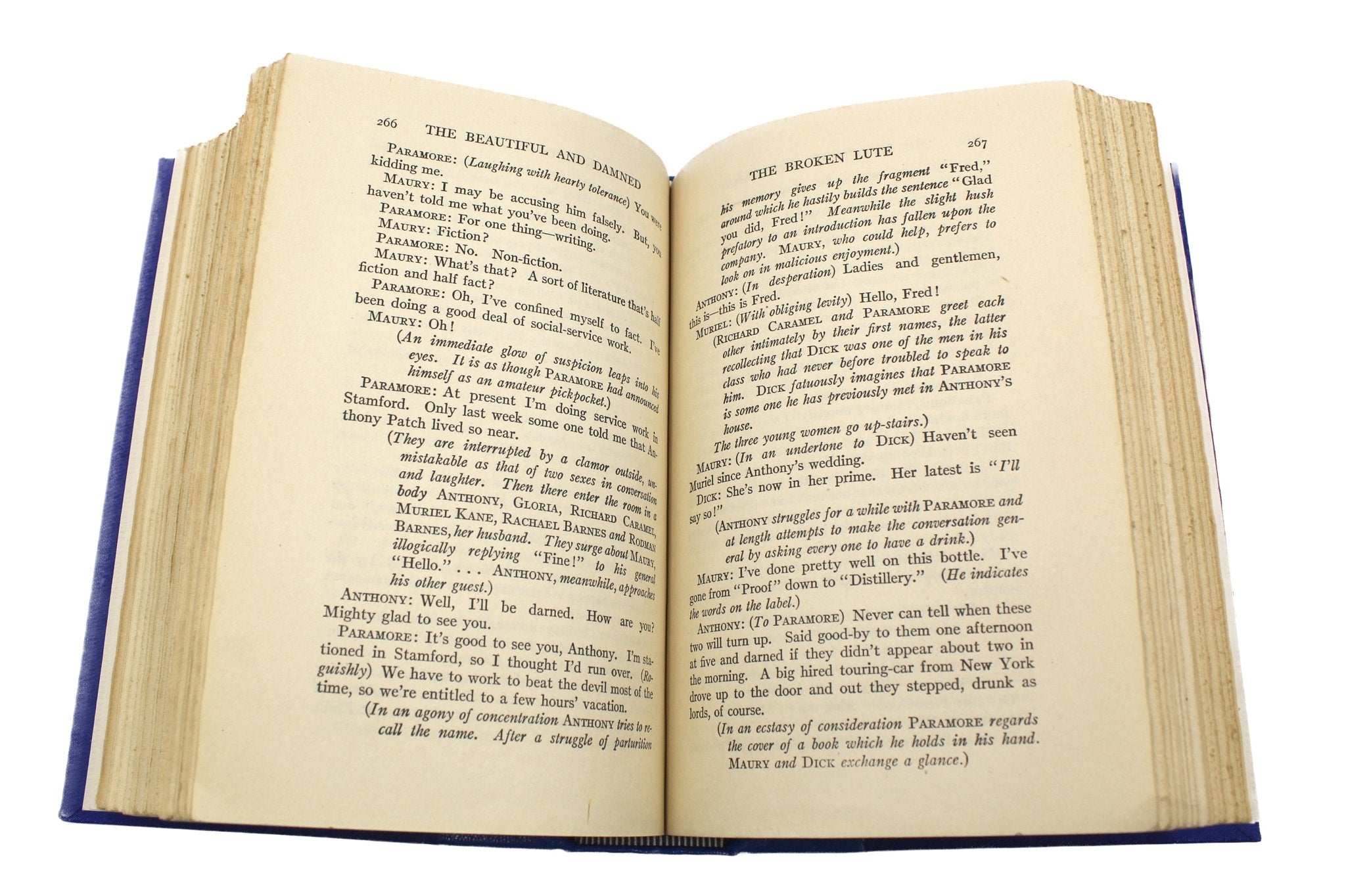 The Beautiful and the Damned by F. Scott Fitzgerald, First Edition, First State, 1922 - The Great Republic