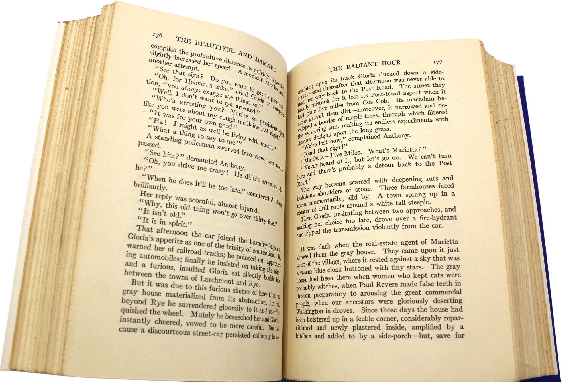 The Beautiful and the Damned by F. Scott Fitzgerald, First Edition, First State, 1922 - The Great Republic