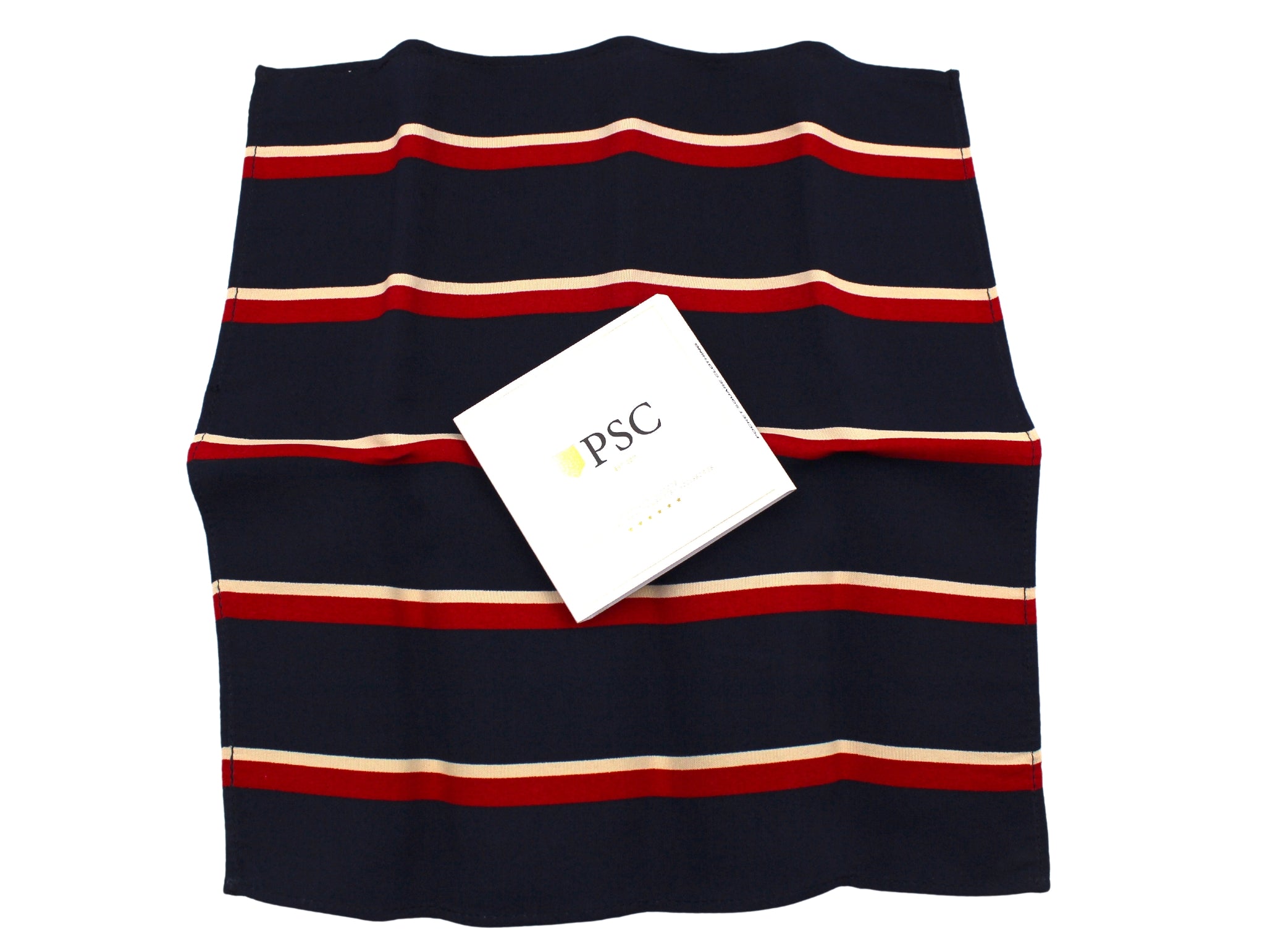 The Browne Striped Pocket Square - The Great Republic