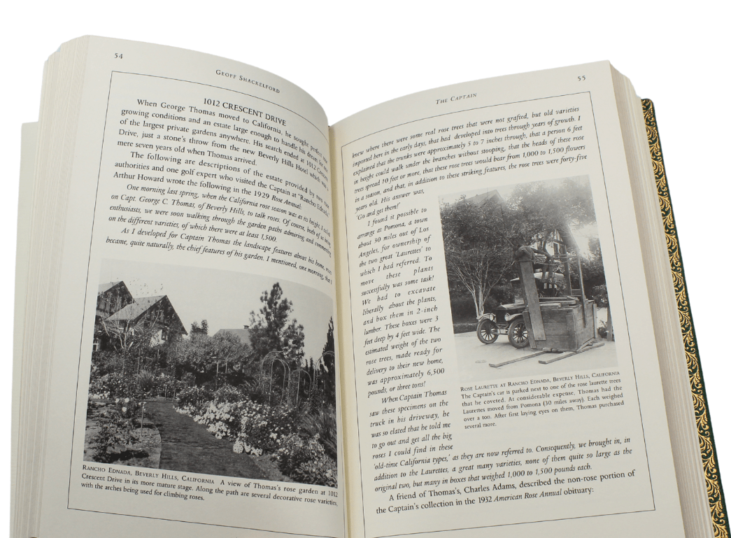 The Captain: George C. Thomas Jr. and His Golf Architecture by Geoff Shackelford, Limited Edition, Binder's Copy, 1996 - The Great Republic