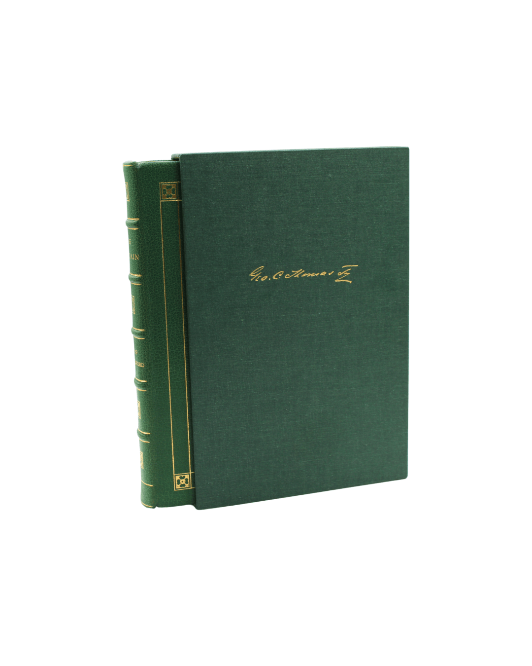 The Captain: George C. Thomas Jr. and His Golf Architecture by Geoff Shackelford, Limited Edition, Binder's Copy, 1996 - The Great Republic