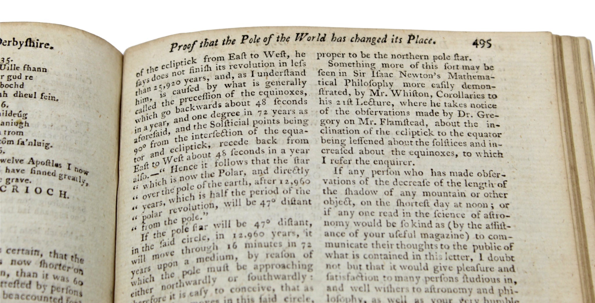 The Gentleman's Magazine, with 1777 Flag Resolution, June 1783 - The Great Republic
