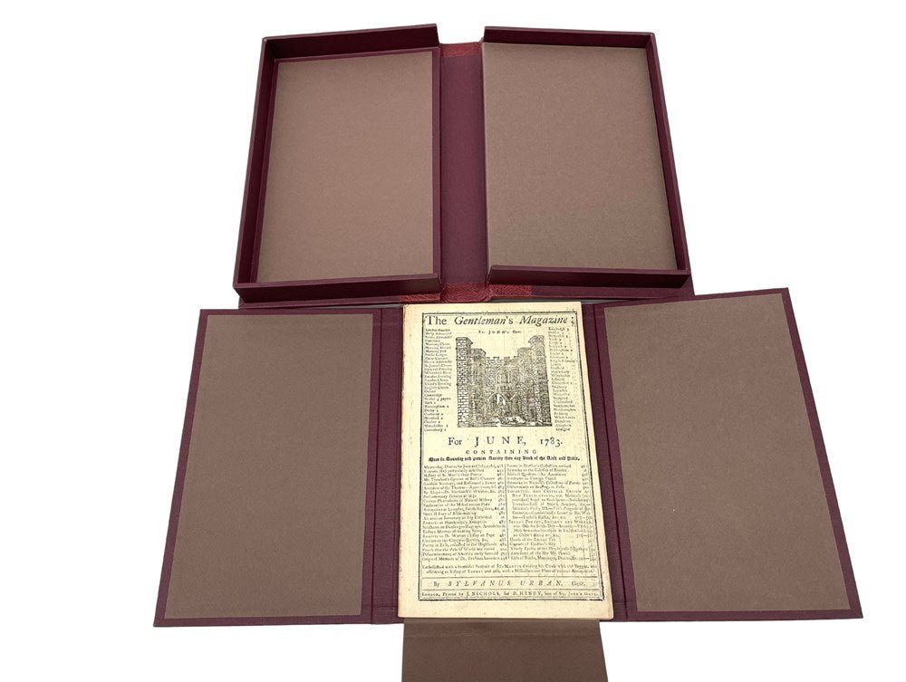 The Gentleman's Magazine, with 1777 Flag Resolution, June 1783 - The Great Republic
