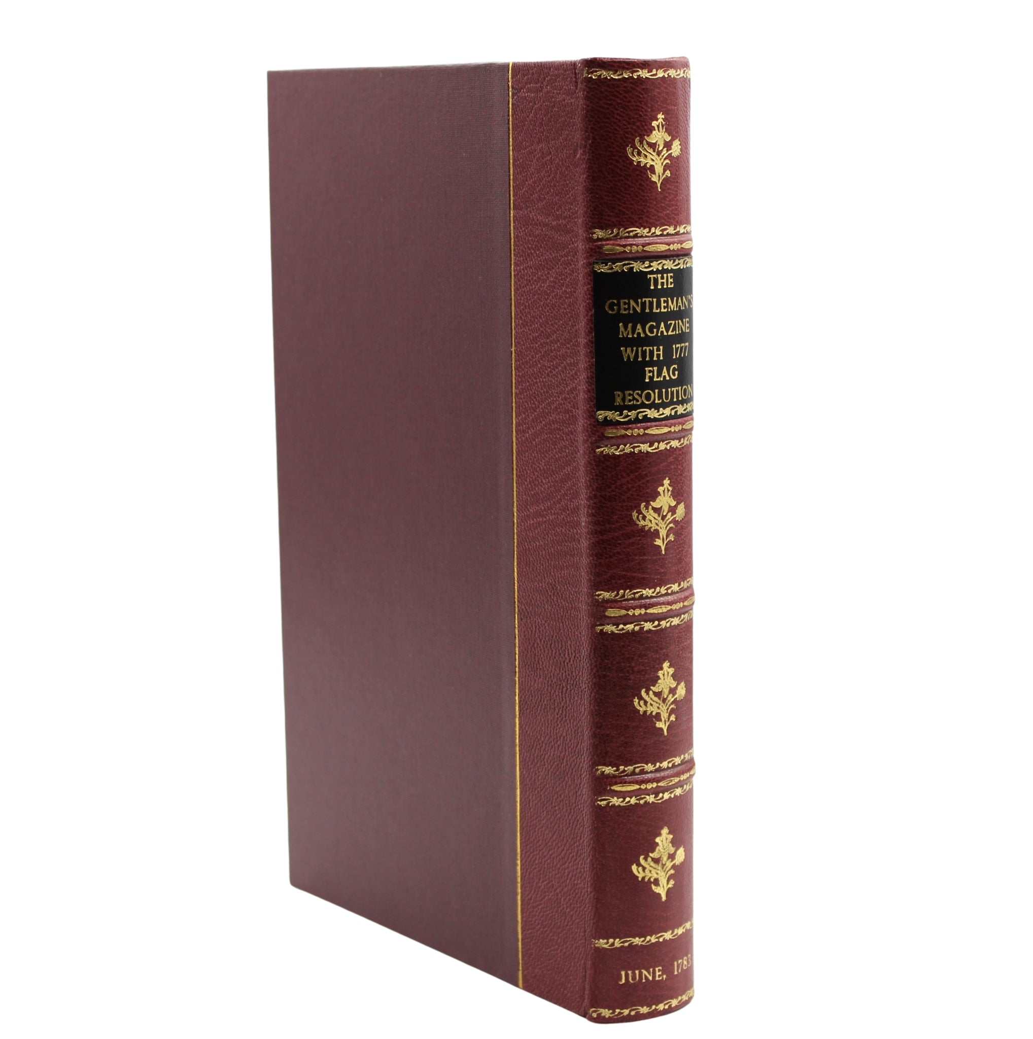 The Gentleman's Magazine, with 1777 Flag Resolution, June 1783 - The Great Republic