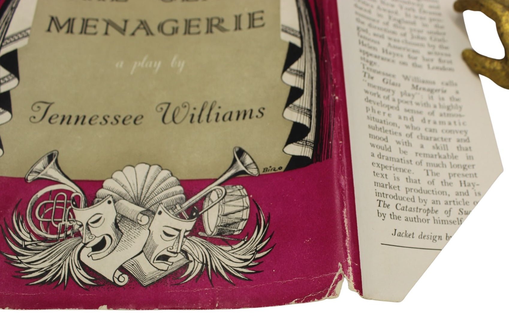 The Glass Menagerie: A Play in Two Acts by Tennessee Williams, First UK Edition, 1948 - The Great Republic