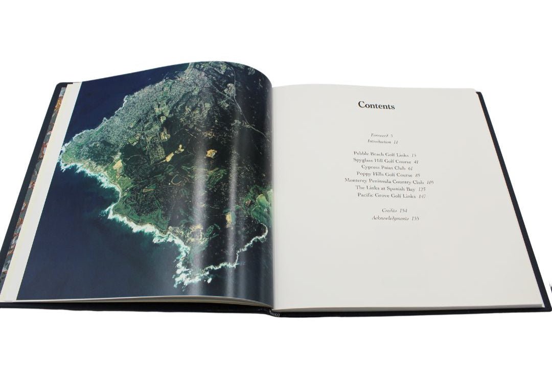 The Golf Courses of the Monterey Peninsula by Udo Machat and Cal Brown, Signed by Machat, 1997 - The Great Republic
